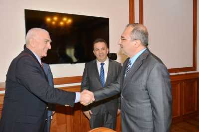 VALİ ALİ KABAN'I ZİYARET